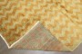 Pair of Yellow Vintage Turkish Tulu Chevron Rugs No. j5313