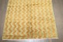 Pair of Yellow Vintage Turkish Tulu Chevron Rugs No. j5313