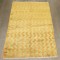 Pair of Yellow Vintage Turkish Tulu Chevron Rugs No. j5313