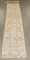  Long Turkish Anatolian Geometric Soft Blue Beige Pink Runner No. j5319