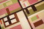 Mid-Century Modern Swedish Style Geometric Abstract Tapestry No. j5347