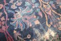 Antique Worn Navy Yazd Rug No. j5349
