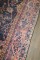 Antique Worn Navy Yazd Rug No. j5349