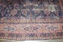 Antique Worn Navy Yazd Rug No. j5349