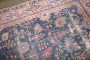 Antique Worn Navy Yazd Rug No. j5349