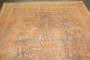 Worn Late 19th Century Turkish Oushak Rug No. j5363