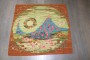 Mid-Century Modern European Abstract Space-Age Tapestry Kilim No. j5373