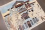 Pictorial Turkish House Rug No. j5378