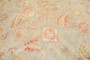 Beautiful Soft Green Terracotta Antique Oushak Carpet No. j5384