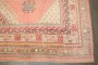 Large Antique Turkish Oushak in Salmon Pink  No. j5402