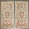 Pair of Antique Persian Kashan Rugs No. j4288