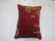 Red Antique Oushak Rug Pillow No. p1392