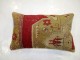 Red Bolster Turkish Pillow No. p1694