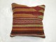 Turkish Striped Kilim Pillow No. p2182