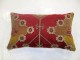 Large Turkish Red Rug Pillow No. p2611