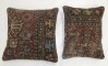 Pair Of Persian Heriz Pillows No. p2678