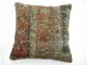 Rustic Persian Heriz Rug Pillow No. p2816