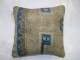Antique Oushak Rug Pillow No. p3175