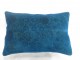 Large Blue Overdye Pillow No. p3223