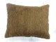 Brown Mohair Rug Pillow No. p3351