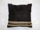 Black Mohair Pillow No. p3383