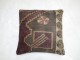 Purple Vintage Turkish Rug Pillow No. p3669