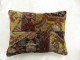 Persian Mahal Patchwork Pillow with Red Backing No. p3728