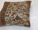 Pictorial Flatweave Soumac Rug Pillow No. p3797