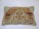 Antique Oushak Rug Pillow No. p3845