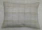 White Modern Persian Textile Kilim Pillow No. p4012
