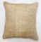 Small Turkish Gold Oushak Pillow No. p4033