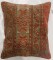 Small Afghan Rug Pillow No. p4057