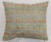 Kilim Flare Orange Green Pillow No. p4468