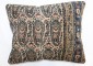 Antique Persian Senneh Rug Pillow No. p4503