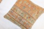 Orange Persian Rug Pillow No. p4686