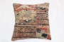 Persian Sultanabad Patchwork Rug Pillow No. p4789