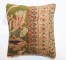 Green Persian Sultanabad Mahal Rug Pillow No. p4848