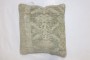 Soft Green Antique Persian Rug Pillow No. p4981