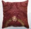 Red French Aubusson Pillow No. p5045