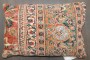 Large Antique Persian Mahal Rug Pillow No. p5080