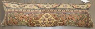 Large Wide Turkish Rug Pillow No. p5167