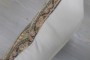 Large Wide Turkish Rug Pillow No. p5167