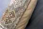 Large Persian Shiraz Antique Rug Pillow No. p5176