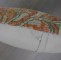 Small Sarouk Rug Pillow No. p5195