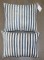 Set of Antique Indian Jail Dhurrie Pillows No. p5222
