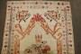 Ivory Antique Turkish Ghiordes Rug No. r1281