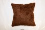 Brown Turkish Mohair Pillow No. r2959