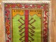Bright Green Anatolian Vintage Rug No. r4353