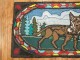 American Hooked Dog Rug No. r4941