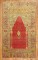 Antique Turkish Sivas Prayer Rug No. r5016